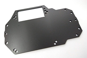 ヨコモ YD-2 YD-2E用アルミ製超軽量バッテリープレート サーボ穴 ヨコモ YD-2 YD-2E用アルミ製超軽量バッテリープレート サーボ穴